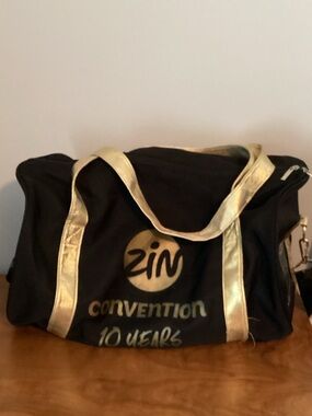 Black and Gold Zumba instructors convention Tote Bag
